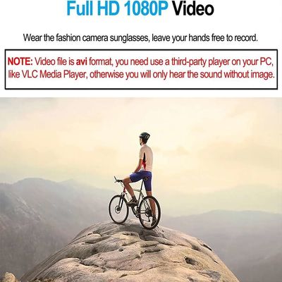 대답 통화 음악과 720P 비디오 카메라 블루투스 선글라스는 즐깁니다