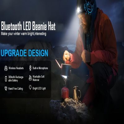 리코딩에 블루투스 모자 카메라 2LED 조명 100' 관점을 타 오토바이를 타세요